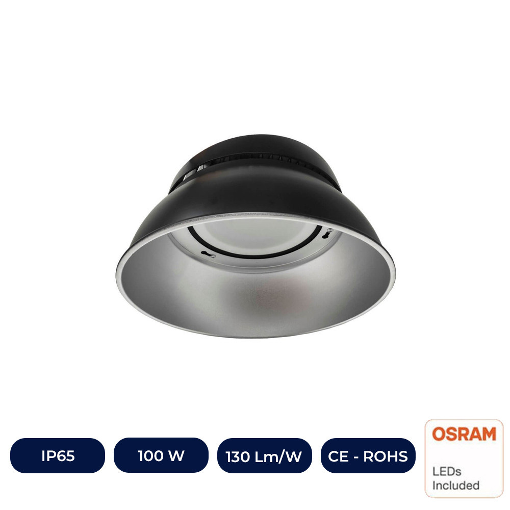 Cloche UFO MULTI POWER LED + RÉFLECTEUR 60º - CHIP OSRAM