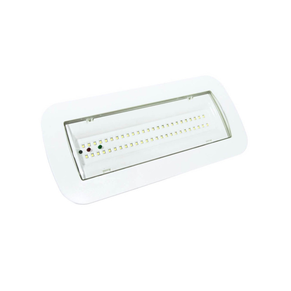 Éclairage De Secours 4W LED + Kit Intégré + Option Lumière Permanente - IP65