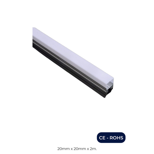 [ICFPS2AP] Profilé En Aluminium Modèle SPF - 2 Mètres