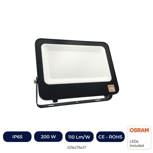 [ICACT200W-4K] Projecteur LED 200W OSRAM CHIP