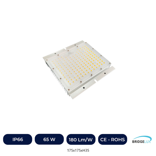 [ICLM65W-3K] Module Optique LED 65W - Dimmable Programmable - HAUTE LUMINOSITÉ 180Lm/W - Bridgelux