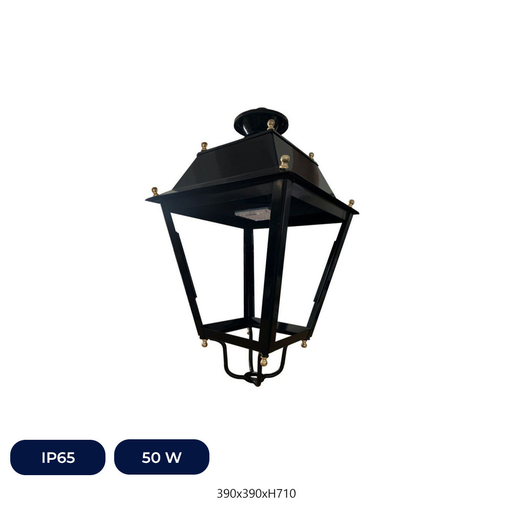 [IC50VILLA-22K] Lampadaire LED Villa Acero 40W-50W - Acier