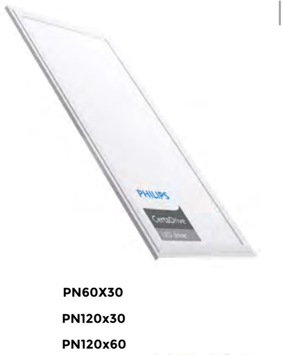 [PN120X30] dalle led  40w  220v 4800LU 1195X295mmh30mm alu+pc